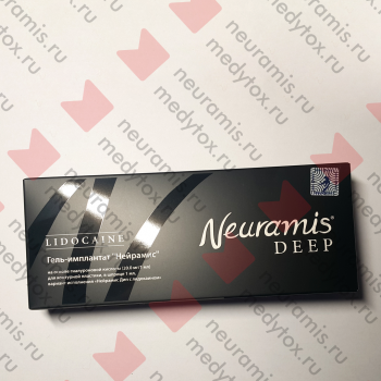 Нейрамис Дип Лидокаин | Neuramis Deep Lidocaine упаковка фронт